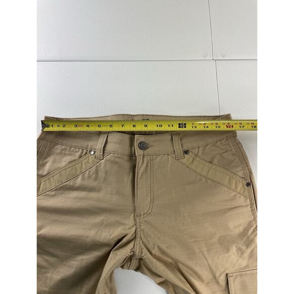 Ridgecut Toughwear Ripstop Pants Womens 10 Beige Khaki Workwear Outdoor - Picture 6 of 11